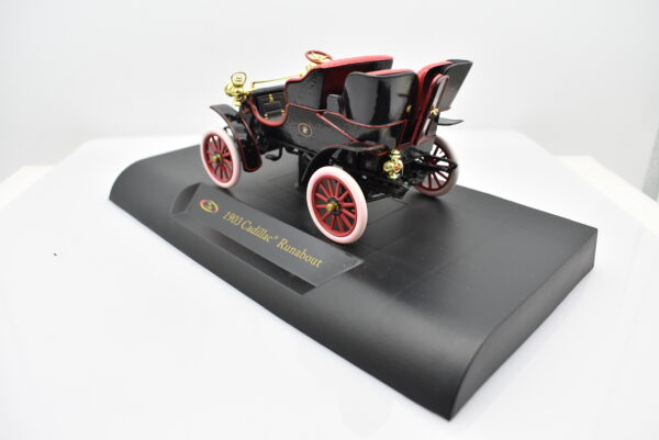 Modellino auto Cadillac Runabout scala 1:32 diecast modellismo collezione epoca solido - Image 3