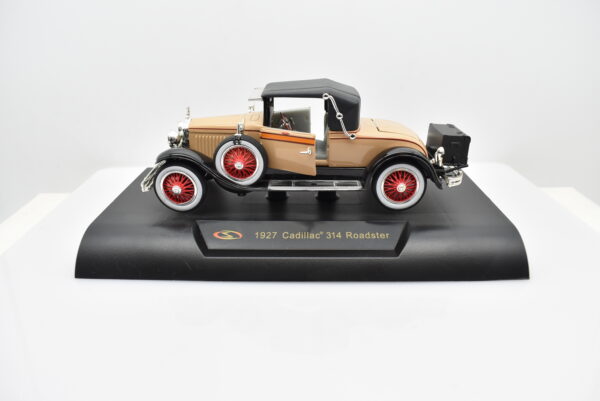 Modellino auto Cadillac 314 Roadster scala 1:32 diecast modellismo collezione epoca solido - Image 2