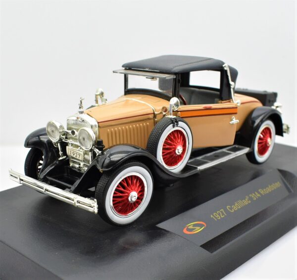 Modellino auto Cadillac 314 Roadster scala 1:32 diecast modellismo collezione epoca solido