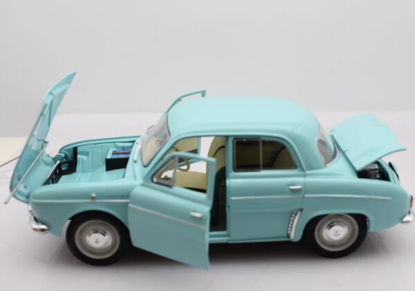 Modellino auto Renault Dauphine 850 scala 1/24 diecast collezione modellismo
