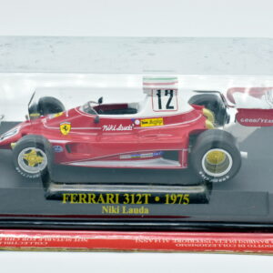 Modellino auto Ferrari F1 312T 1975 scala 1:43 Formula 1 Lauda ixo