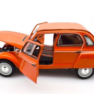 Modellino auto scala 1:24 Citroen Dyane 6 modellismo statico da collezione