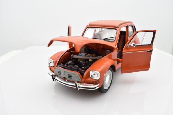 Modellino auto scala 1:24 Citroen Dyane 6 modellismo statico da collezione - Image 5