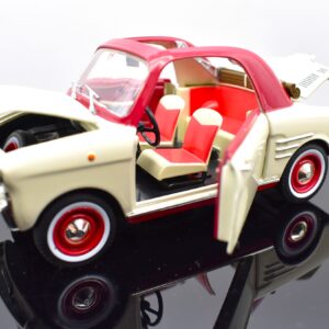 Modellino auto scala 1:24 Autobianchi Bianchina Trasformabile modellismo da collezione