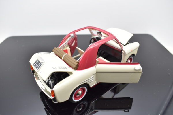 Modellino auto scala 1:24 Autobianchi Bianchina Trasformabile modellismo da collezione - Image 5