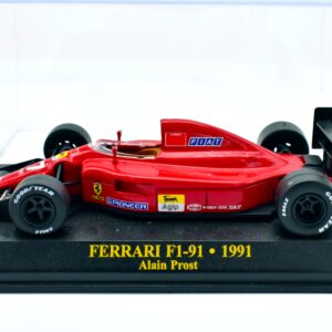 Modellini Ferrari f1 scala 1/43 formula 1 auto collezione F1-91 PROST diecast