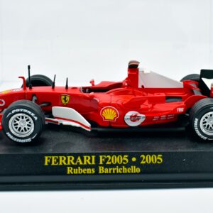 Modellino auto Ferrari F1 F2005 2005 scala 1:43 Formula 1 Barrichello ixo