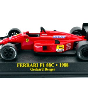Modellini Ferrari f1 scala 1/43 formula 1 auto gp collezione F1 88C berger 1988