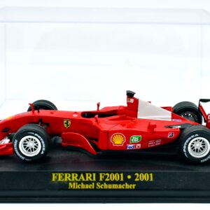 Modellino auto Ferrari F1 F2001 2001 scala 1:43 Formula 1 Schumacher ixo