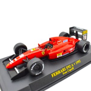 Modellino auto Ferrari F1 F92 A 1992 scala 1:43 Formula 1 Capelli ixo