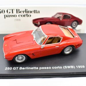 Modellino auto scala 1:43 Ferrari GT Collection 250 Berlinetta Passo Corto diecast modellismo da collezione