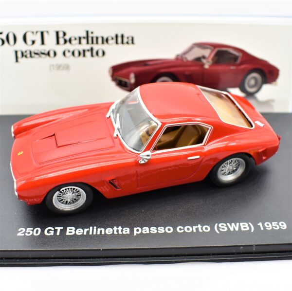Modellino auto scala 1:43 Ferrari GT Collection 250 Berlinetta Passo Corto diecast modellismo da collezione