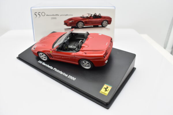 Modellino auto scala 1:43 Ferrari GT Collection 550 Barchetta Pinifarina diecast modellismo da collezione - Image 3