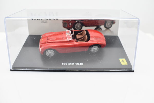 Modellino auto scala 1:43 Ferrari GT Collection 166 MM diecast modellismo da collezione - Image 4