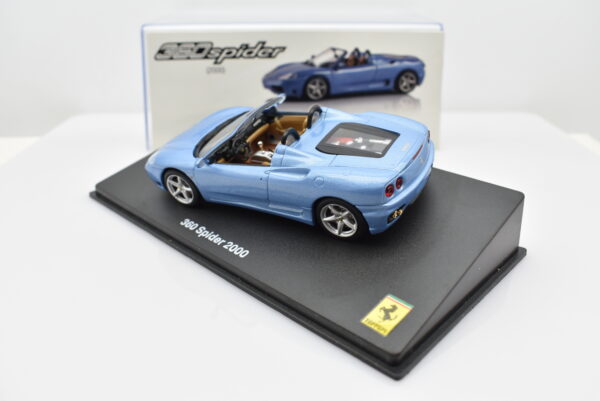Modellino auto scala 1:43 Ferrari GT Collection 360 Spider diecast modellismo da collezione - Image 3