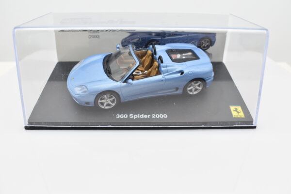 Modellino auto scala 1:43 Ferrari GT Collection 360 Spider diecast modellismo da collezione - Image 4