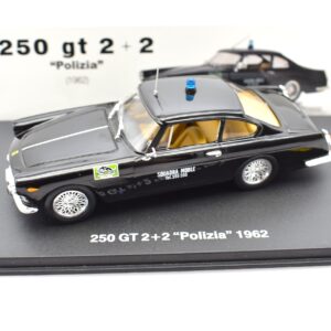 Modellino auto scala 1:43 Ferrari GT Collection 250 2+2 Polizia diecast modellismo da collezione