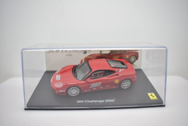 Modellino auto scala 1:43 Ferrari GT Collection 360 Challenge diecast modellismo da collezione - Image 3