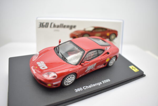 Modellino auto scala 1:43 Ferrari GT Collection 360 Challenge diecast modellismo da collezione - Image 4
