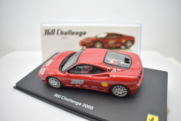 Modellino auto scala 1:43 Ferrari GT Collection 360 Challenge diecast modellismo da collezione - Image 5