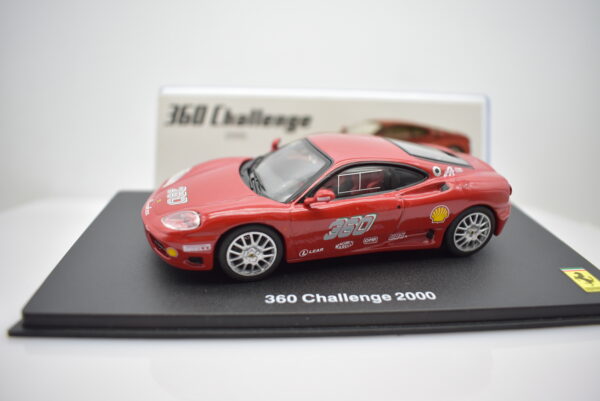 Modellino auto scala 1:43 Ferrari GT Collection 360 Challenge diecast modellismo da collezione - Image 2