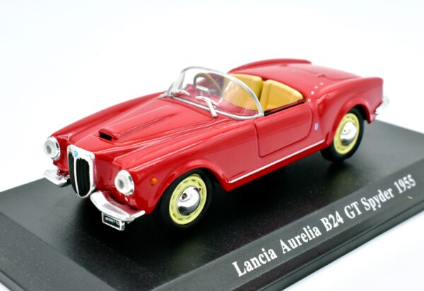 Modellino auto LANCIA AURELIA B24 GT SPYDER scala 1:43 modellismo statico da collezione - Image 5