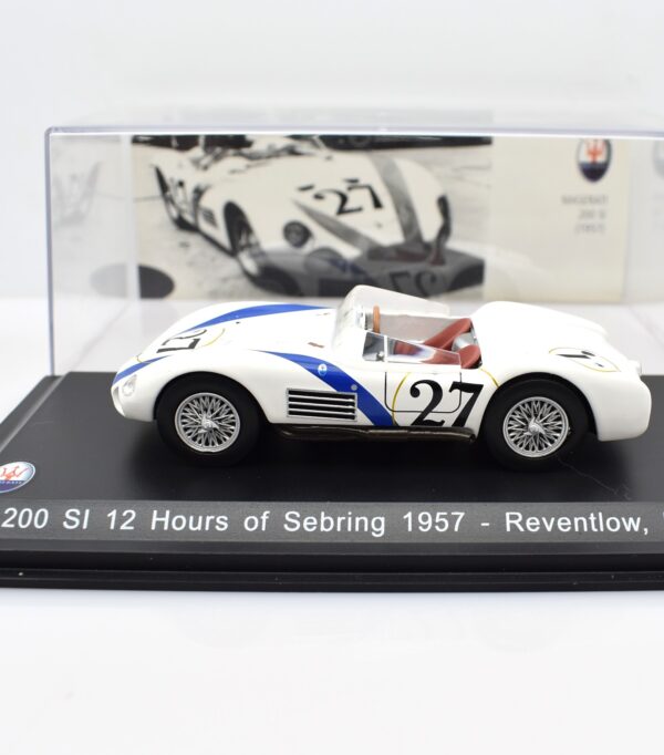 Modellino auto scala 1:43 Maserati 200 SI diecast modellismo da collezione