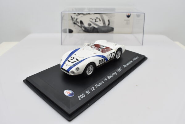 Modellino auto scala 1:43 Maserati 200 SI diecast modellismo da collezione - Image 2