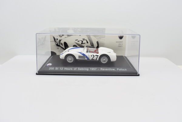 Modellino auto scala 1:43 Maserati 200 SI diecast modellismo da collezione - Image 3