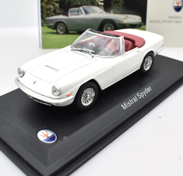 Modellino auto scala 1:43 Maserati Mistral Spyder diecast modellismo da collezione - Image 2