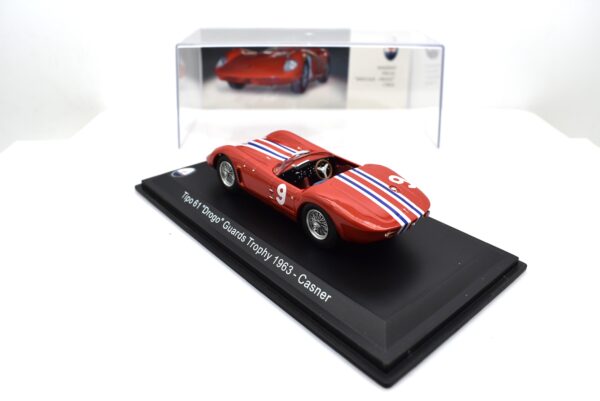 Modellino auto scala 1:43 Maserati Tipo 61 Drogo diecast modellismo da collezione - Image 3
