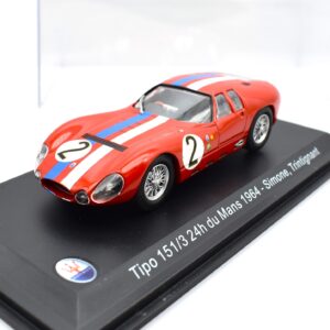 Modellino auto scala 1:43 Maserati Tipo 151/3 diecast modellismo da collezione