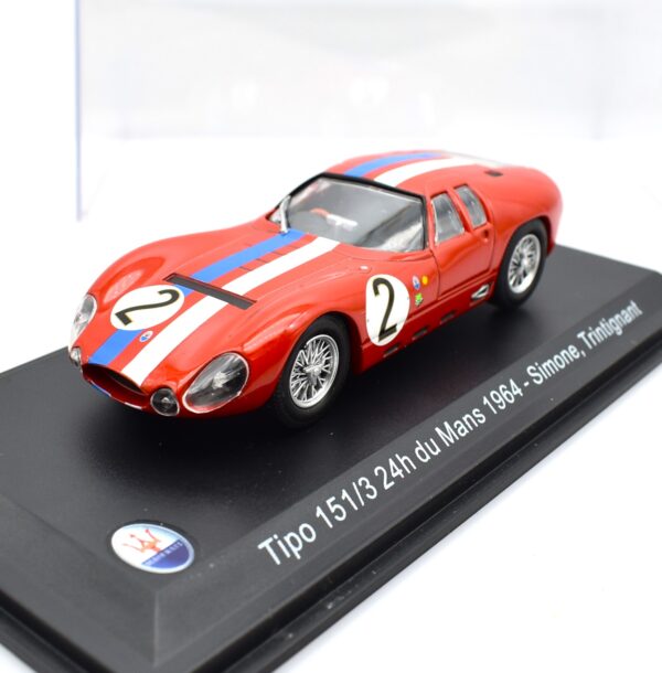 Modellino auto scala 1:43 Maserati Tipo 151/3 diecast modellismo da collezione