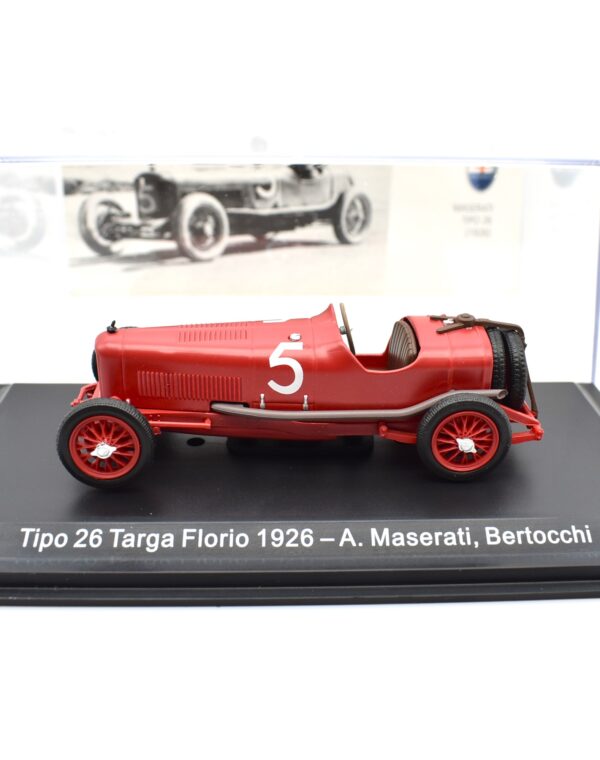 Modellino auto scala 1:43 Maserati Tipo 26 diecast modellismo da collezione