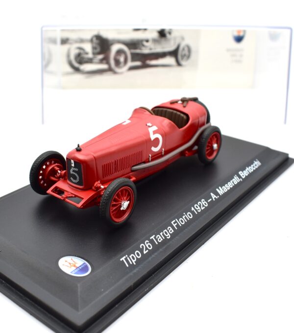 Modellino auto scala 1:43 Maserati Tipo 26 diecast modellismo da collezione - Image 3