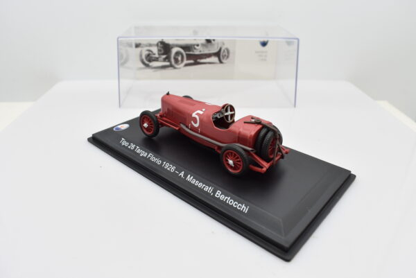 Modellino auto scala 1:43 Maserati Tipo 26 diecast modellismo da collezione - Image 4