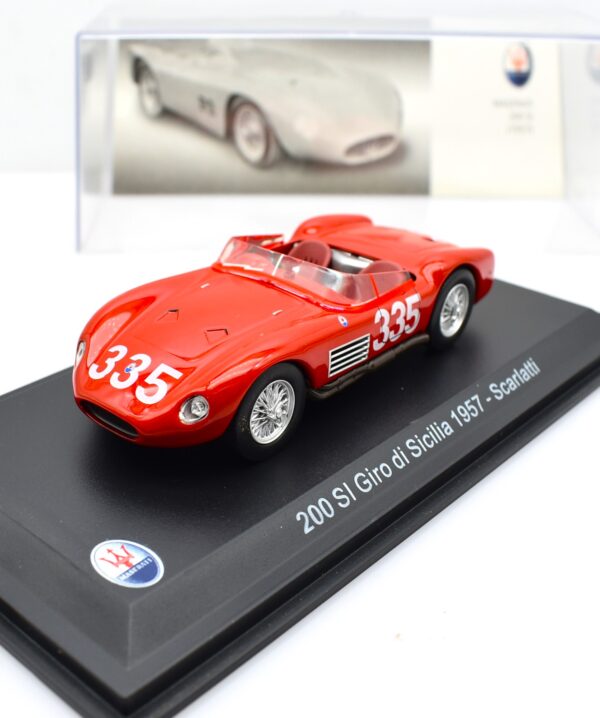 Modellino auto scala 1:43 Maserati 200 SI diecast modellismo da collezione