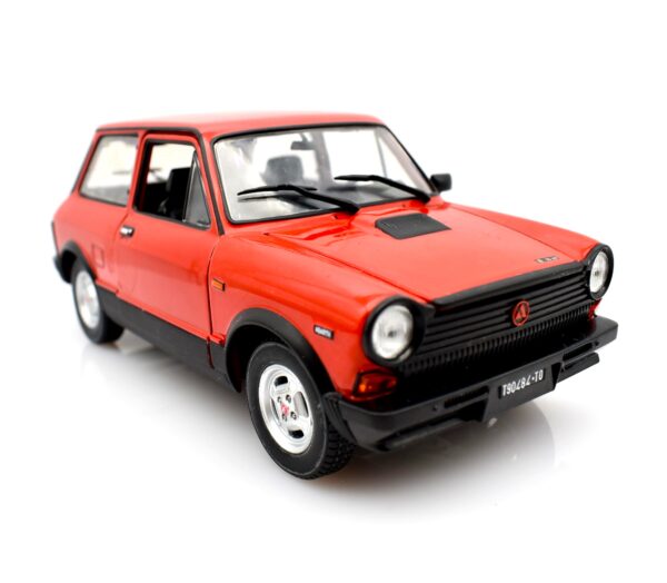 Modellino auto scala 1:24 Autobianchi A112 Abarth modellismo statico da collezione - Image 5