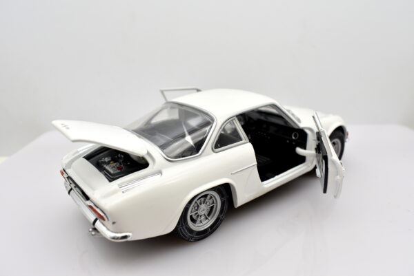 Modellino auto scala 1:24 Alpine Renault A110 1600 S modellismo statico da collezione - Image 4