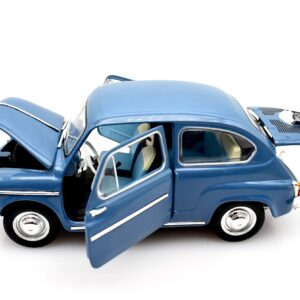 Modellino auto FIAT 600 D scala 1/24 diecast modellismo collezione epoca