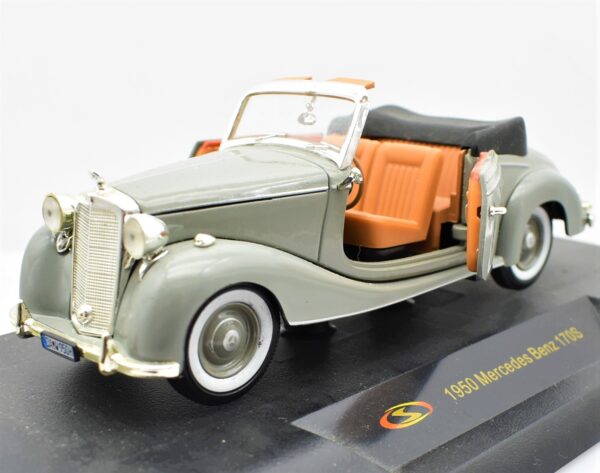 Modellino auto Mercedes Benz 170S scala 1:32 diecast modellismo collezione epoca solido