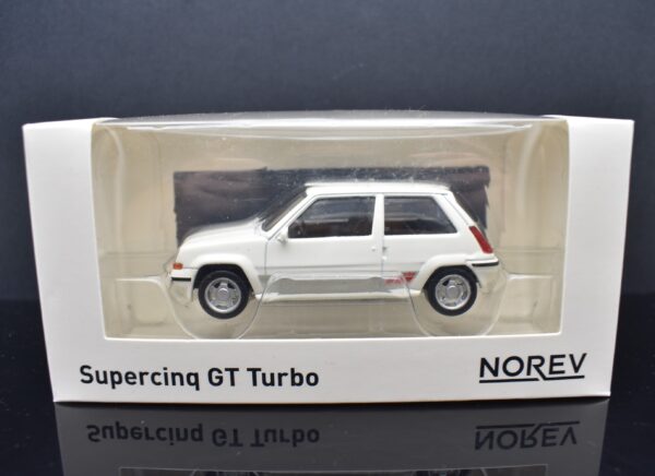 Modellino auto scala 1:43 Norev RENAULT SUPERCINQUE GT TURBO PHASE II 1988 - Image 4