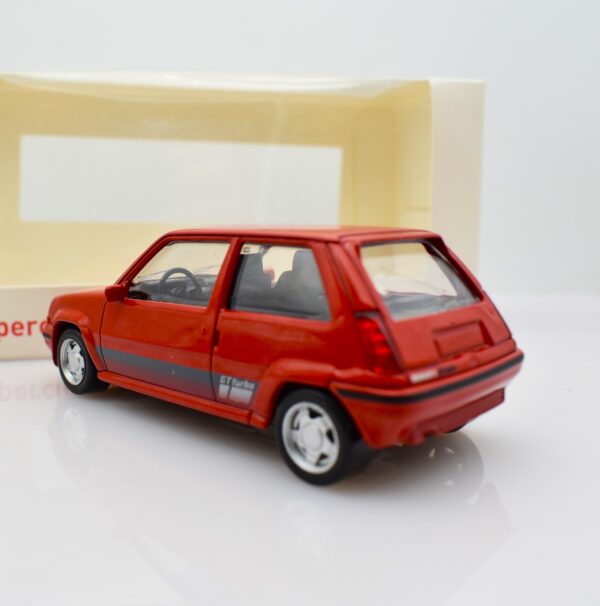 Modellino auto scala 1:43 Norev RENAULT SUPERCINQUE GT TURBO PHASE II 1988 red - Image 9