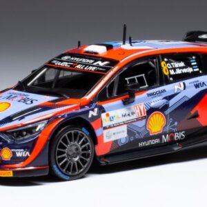 Modellino auto rally scala 1:43 Ixo Model  HYUNDAI i20 N RALLY1 N.8 RALLY CROATIA 2021 TANAK-JARVEOJA diecast modellismo statico
