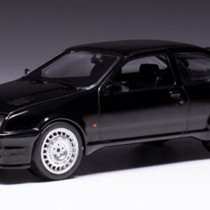 Modellino auto scala 1:43 Ixo Model  FORD SIERRA RS COSWORTH 1987 BLACK diecast modellismo statico