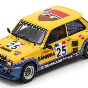 Modellino auto scala 1:43 Spark Model  RENAULT 5 TURBO N.25 EUROPA CUP 1982 MICHEL GABRIEL modellismo statico collezione