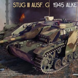 Modellino carri armati TANK model kit di montaggio Miniart  STUG III AUSF. G 1945 ALKETT PROD. KIT 1:35