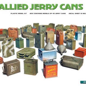 Modellino  Miniart  ALLIED JERRY CANS WW2 KIT 1:48 modellismo statico collezione