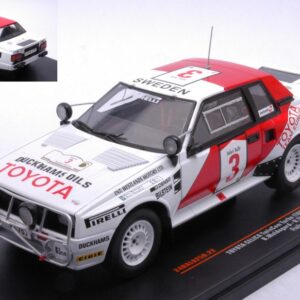 Modellino auto rally scala 1:24 Ixo TOYOTA CELICA TWINCAM SAFARI 1985 modellismo statico
