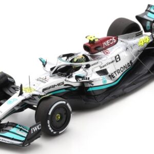 Modellino auto formula 1 F1 scala 1:43 Spark Model MERCEDES F1 W13 LEWIS HAMILTON 2022 N.44 2nd FRENCH GP modellismo statico collezione